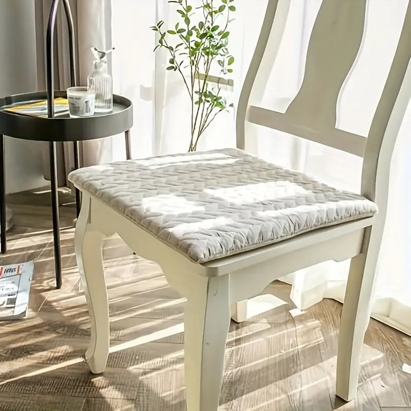 CasaLoom Sitzkissen 45x45cm – Weiches, modernes Stuhlkissen mit Reißverschluss