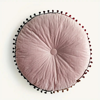 Sitzkissen rund 40 cm – Weich & dekorativ