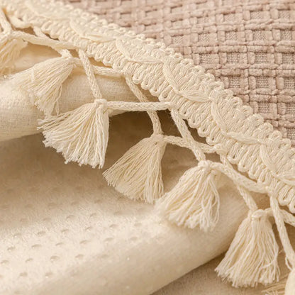 Sofabezug mit Fransen – verschiedene Farben & Größen