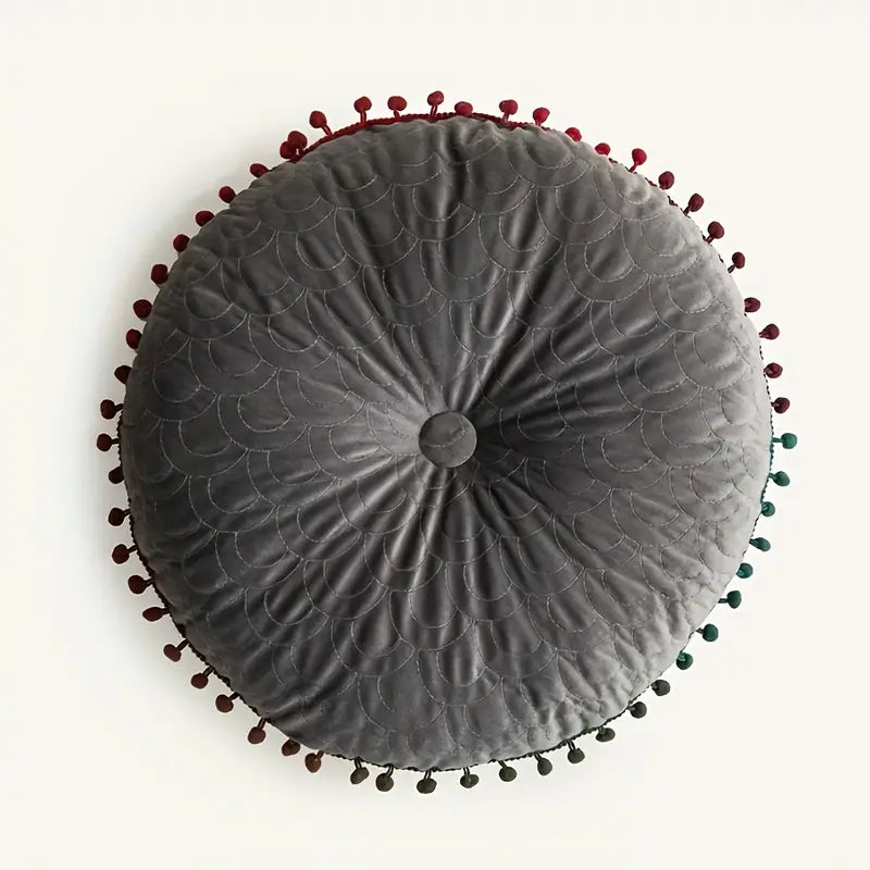 Sitzkissen rund 40 cm – Weich & dekorativ