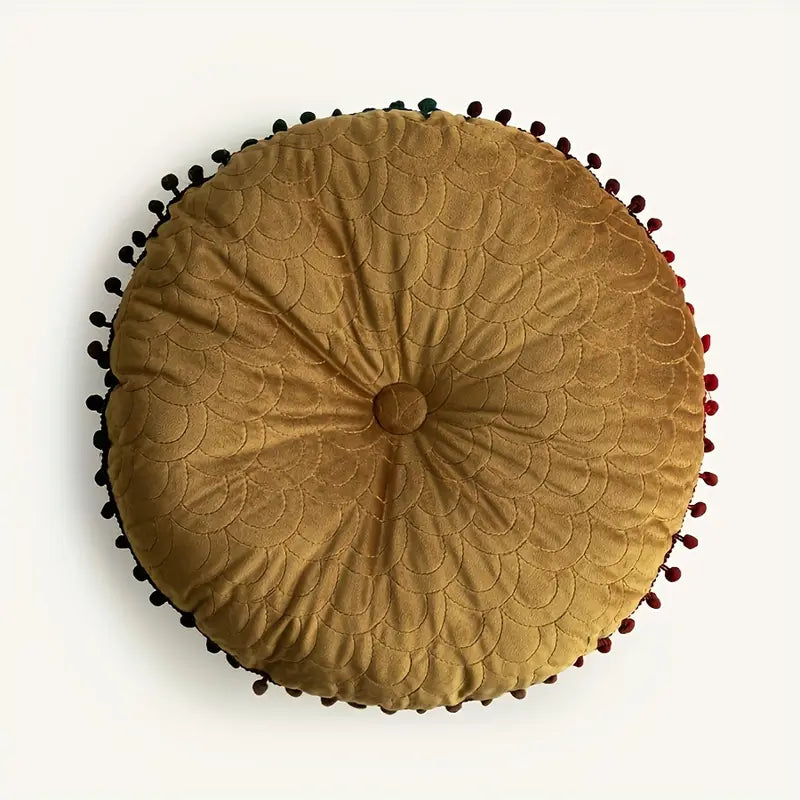 Sitzkissen rund 40 cm – Weich & dekorativ