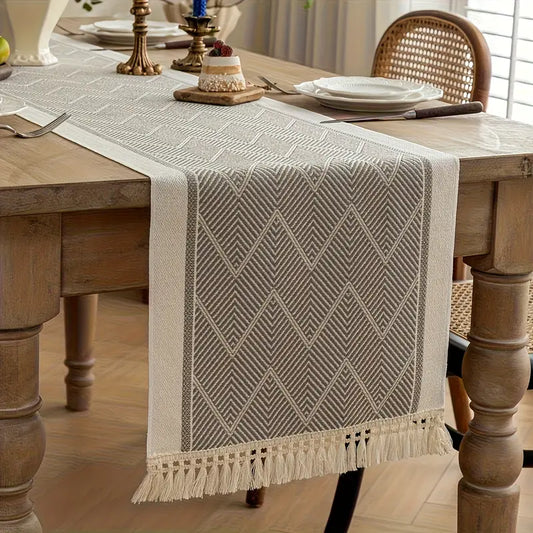 Tischläufer 35 cm breit aus Polyester-Mischung – mehrere Größen