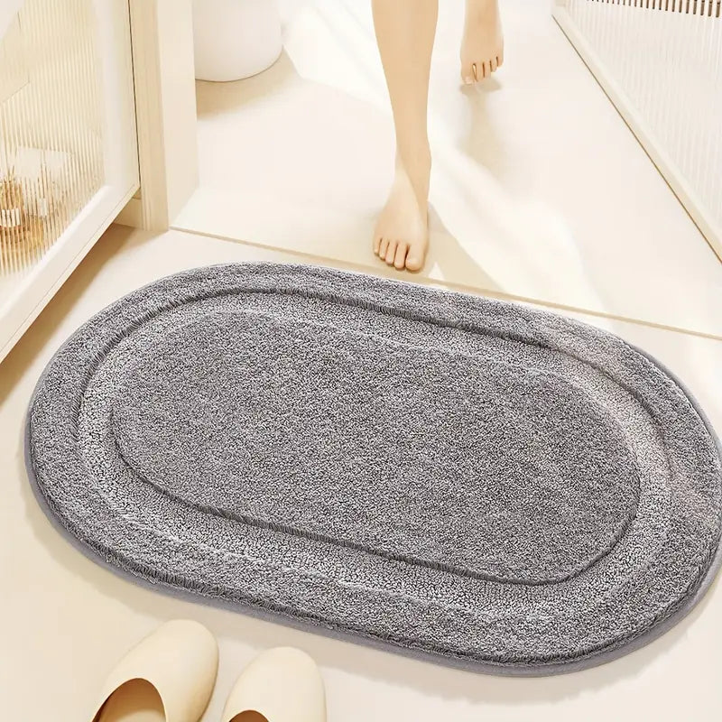 Badematte Polyester oval – 40x60 & 50x80 cm