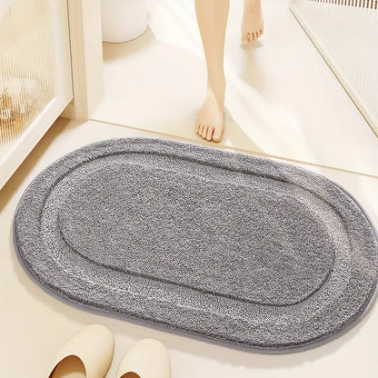 Badematte Polyester oval – 40x60 & 50x80 cm