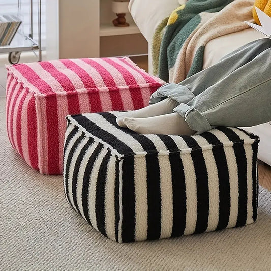 Stylisches Sitzkissen mit Streifen – gemütlich entspannen & moderne Akzente setzen
