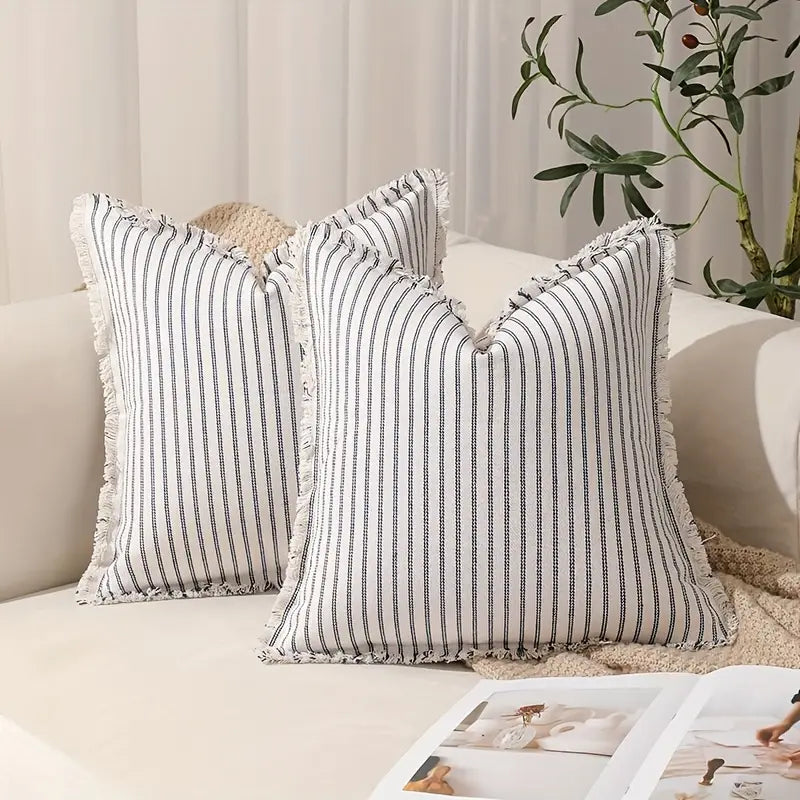 Kissenbezug Boho Streifen 45x45 cm