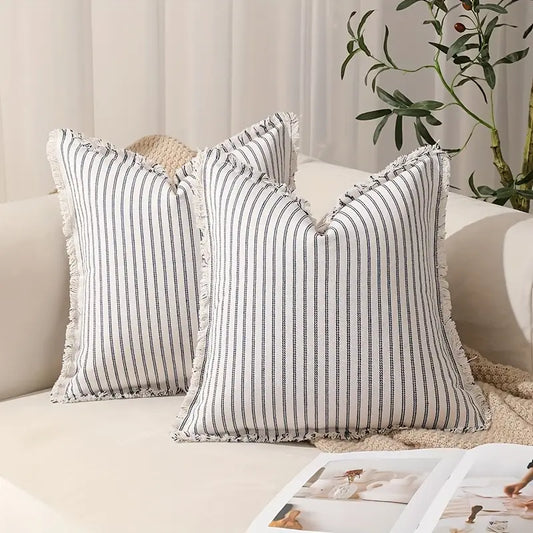 Kissenbezug Boho Streifen 45x45 cm
