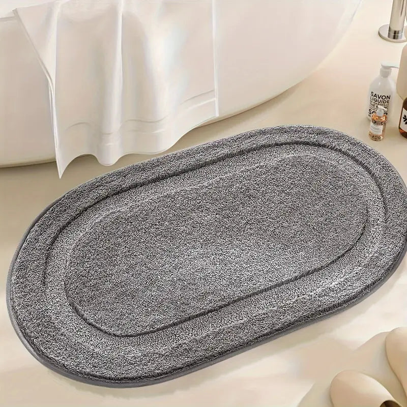 Badematte Polyester oval – 40x60 & 50x80 cm
