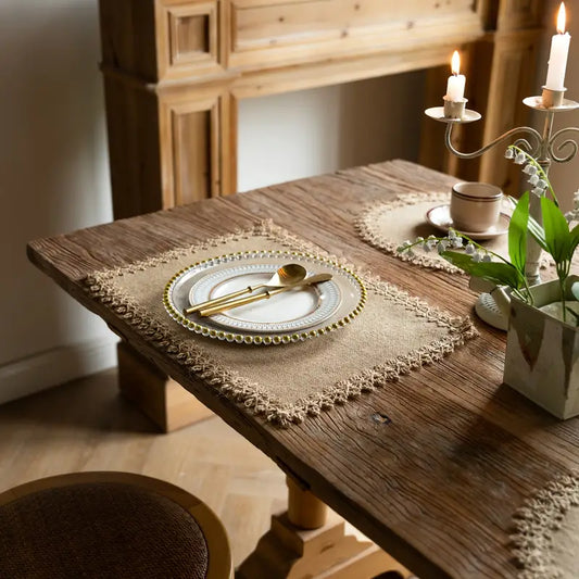 Tischsets Jute 30x40 cm – 4 Stück oder 6 Stück