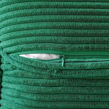 Cord Kissenbezug 45x45 cm – Weiche Rippenstruktur
