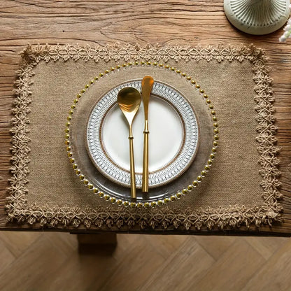Tischsets Jute 30x40 cm – 4 Stück oder 6 Stück