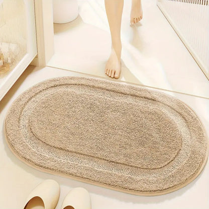 Badematte Polyester oval – 40x60 & 50x80 cm