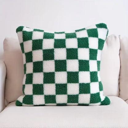 Kissenbezug kariert 45x45cm – modern & pflegeleicht