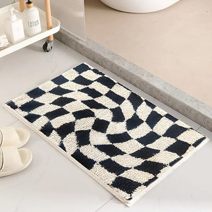 Floora Badematte 40x60cm & 50x80cm – Rutschfester Badvorleger, weich & waschbar