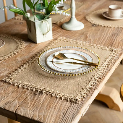 Tischsets Jute 30x40 cm – 4 Stück oder 6 Stück