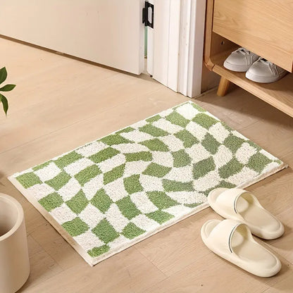 Floora Badematte 40x60cm & 50x80cm – Rutschfester Badvorleger, weich & waschbar