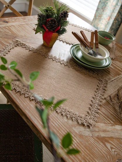 Tischsets Jute 30x40 cm – 4 Stück oder 6 Stück