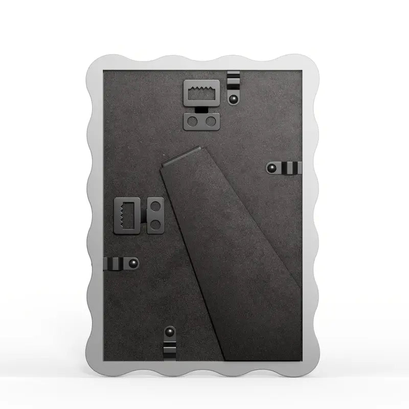 Holz Bilderrahmen bunt – Wellen Design, verschiedene Größen & Farben