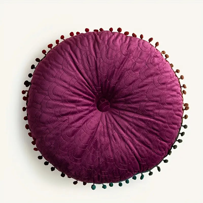 Sitzkissen rund 40 cm – Weich & dekorativ